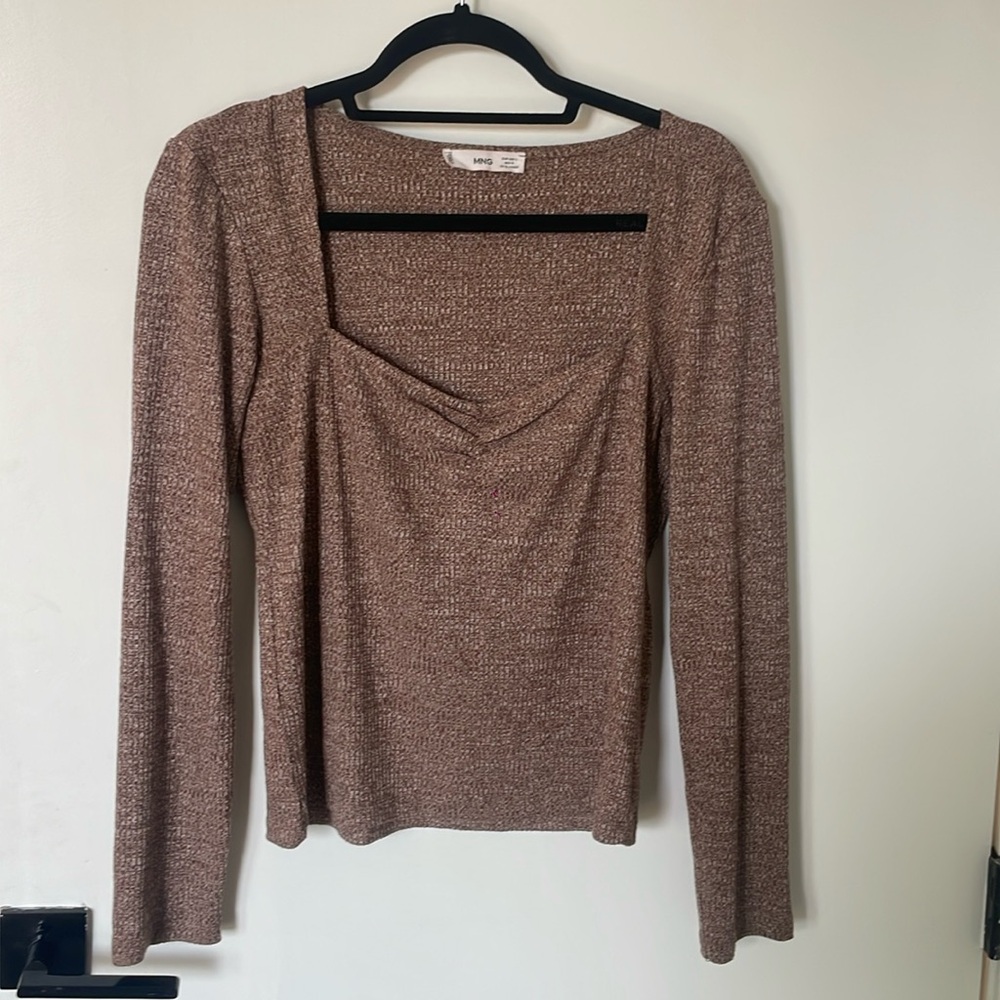 Mango long sleeve top